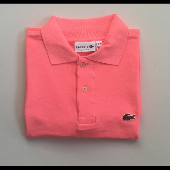 Lacoste men’s polo. Regular fit. Variety of pinks - Picture 5 of 5